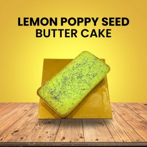 Butter Cake - Lemon Poppy Seed 500G